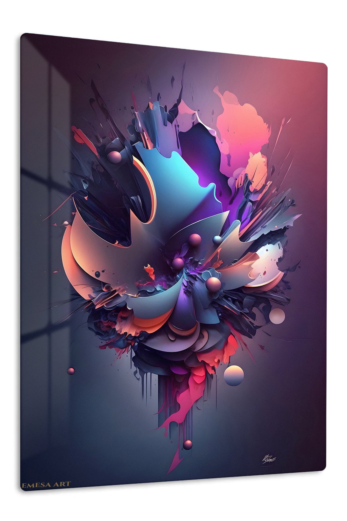 Color Burst Geometric wall art