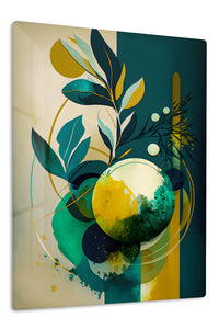 Warm Peach Flow wall art