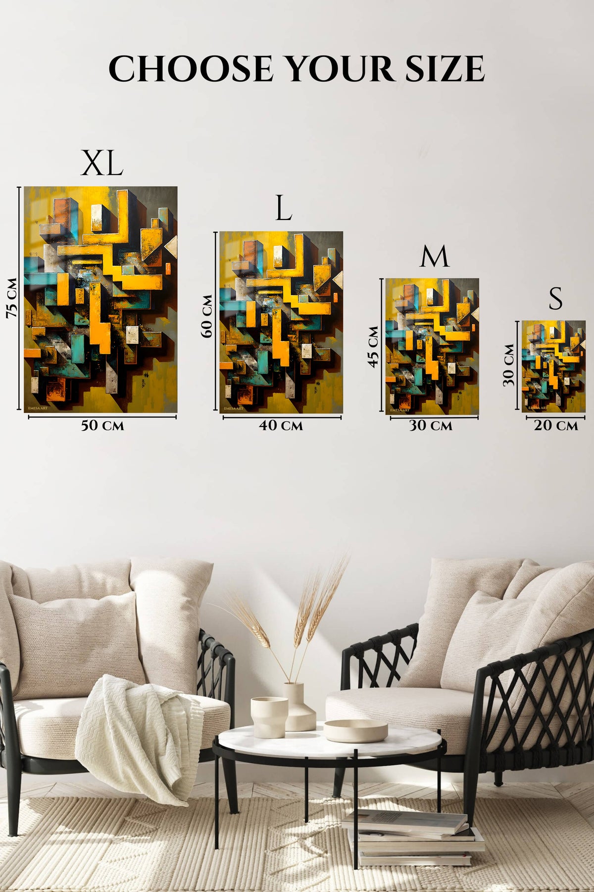 Neutral Sculptural Swirl wall art
