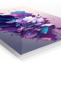 Golden Sculptural Frame wall art