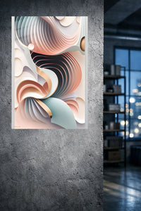 Deep Teal Botanical Sphere wall art
