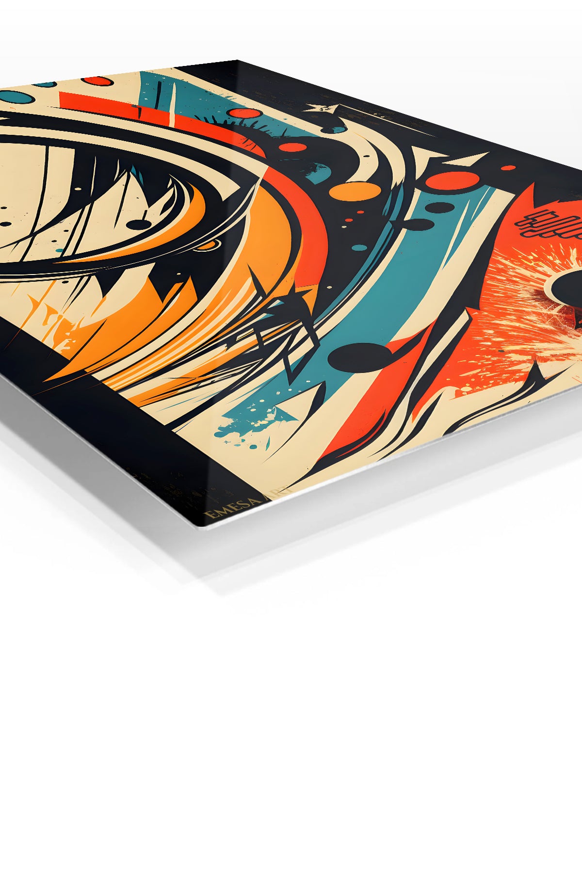 Colorful Retro Frame wall art