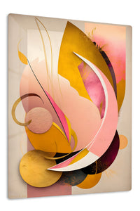 Colorful Sculptural Balance wall art