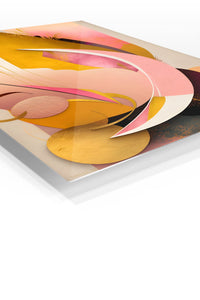 Colorful Sculptural Balance wall art