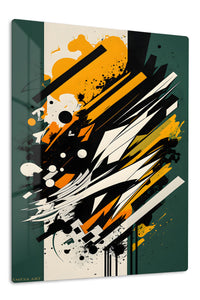 Orange Cream Sculptural Loop wall art
