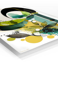 Color Splash Black Center wall art