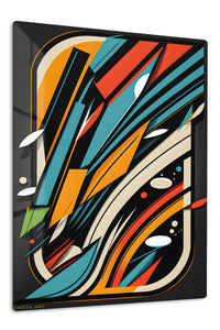 Black Gold Brushstroke wall art