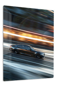Black Classic Coupe Motion wall art