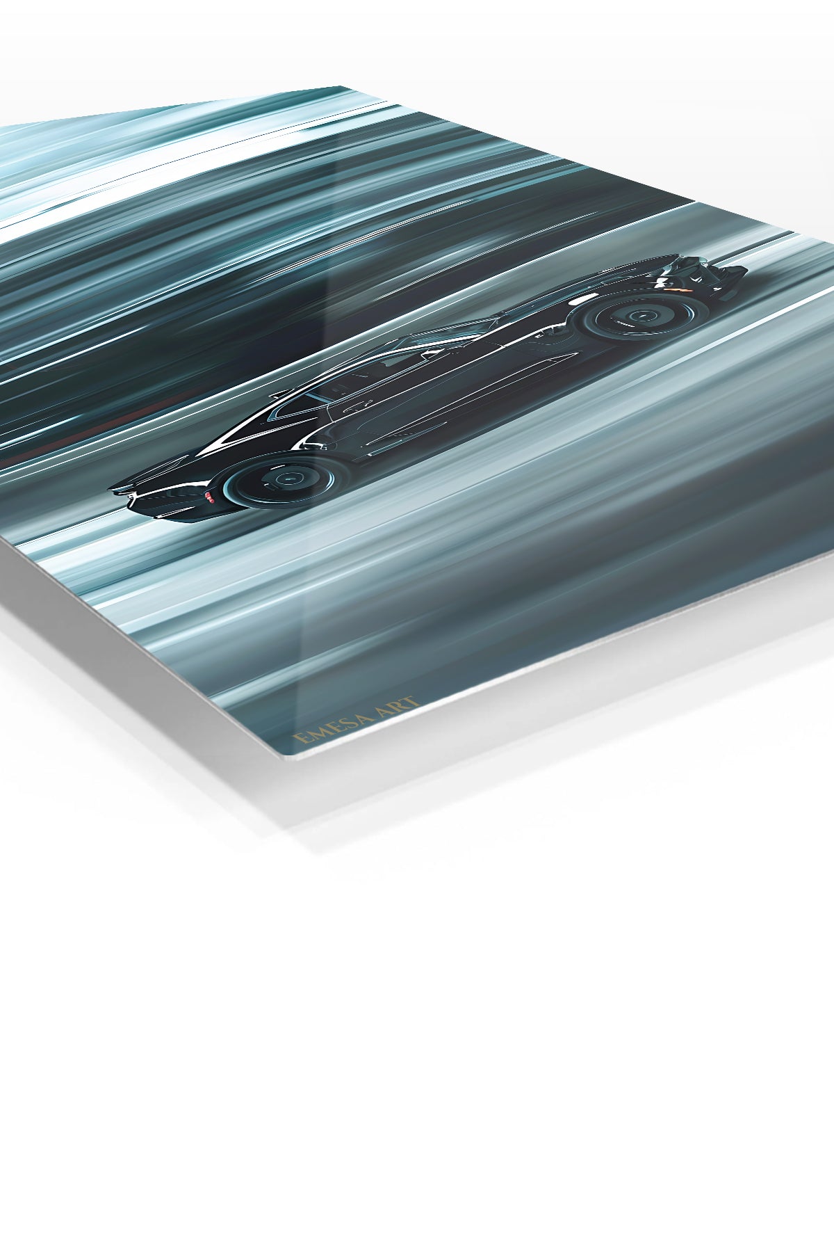 Black Performance Coupe Speed wall art