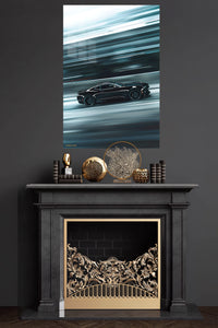 Black Performance Coupe Speed wall art