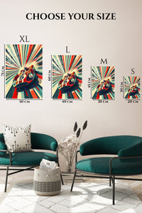 Vintage Race Car Number 5 wall art