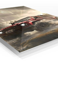 Red Off Road 4x4 Adventure wall art