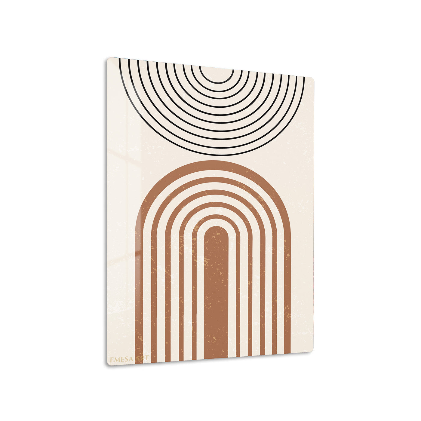 Boho Abstract Arches Metal Wall Art | EMESA ART