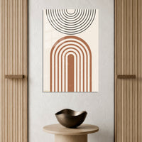 Boho Abstract Arches Metal Wall Art | EMESA ART