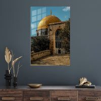 Dome of the Rock Al Quds Metal Wall Art