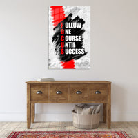 Focus on Success Motivational Metal Wall Art | EMESA ART