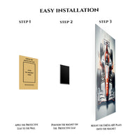 Formula Racing Car Metal Wall Art | EMESA ART